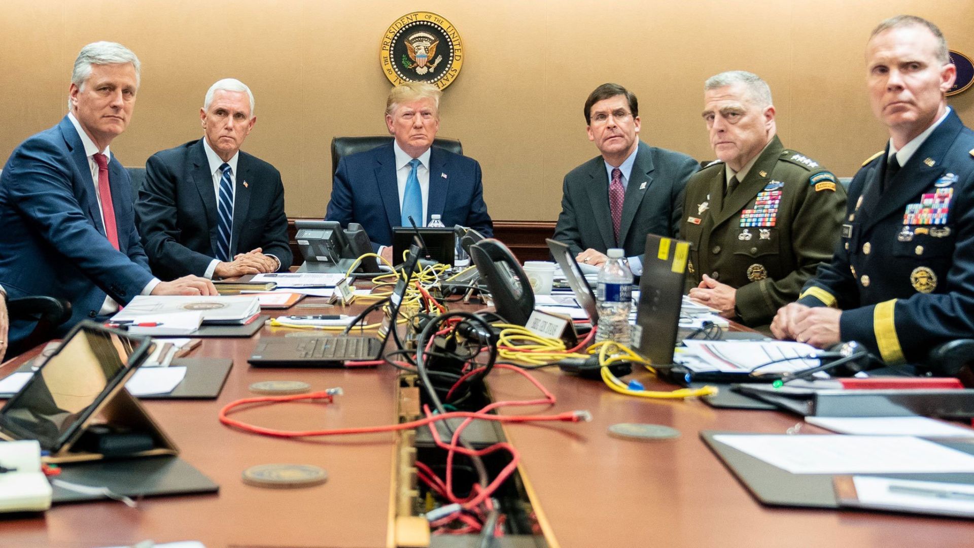 Trump Baghdadi Situation Room